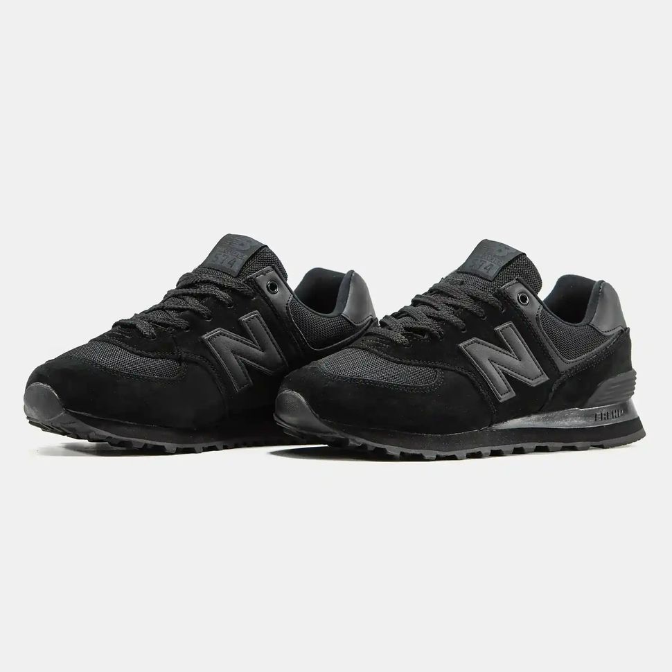 New Balance 574 Triple Black