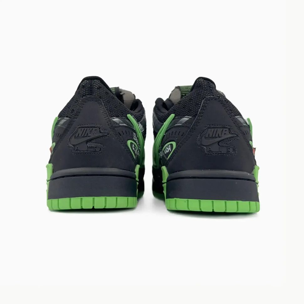 Nike Air Rubber Dunk x Off-White Black Green, 36