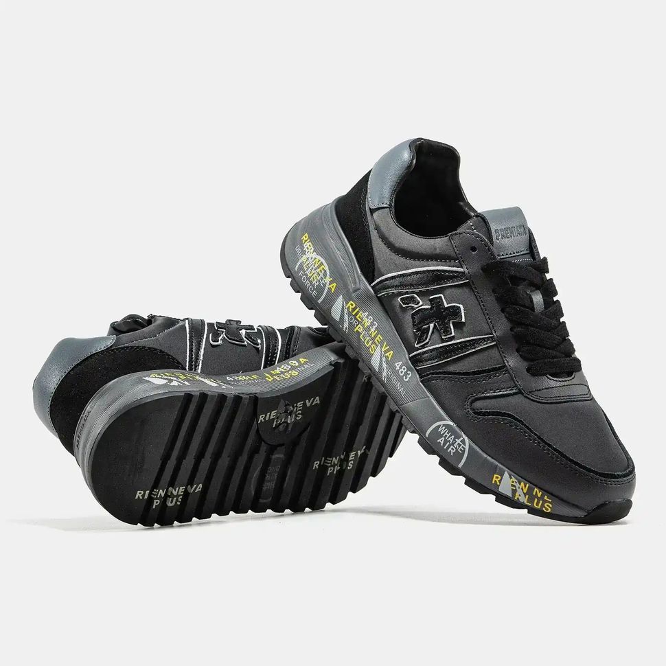 Premiata Lander All Black Grey