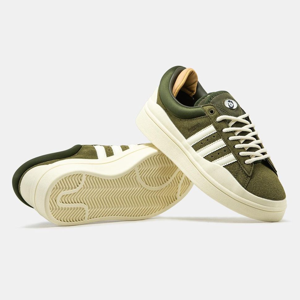 Кросівки Adidas Campus x Bad Banny Khaki 11108 фото