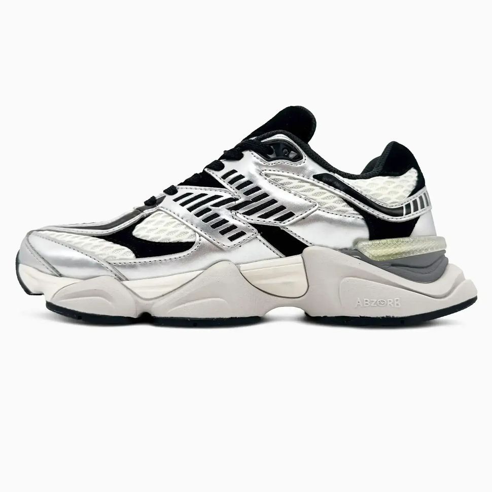 New Balance 9060 Silver Black, 36