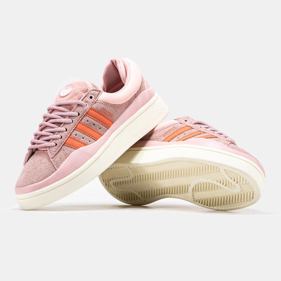 Кросівки Adidas Campus x Bad Banny Pink Orange 11110 фото