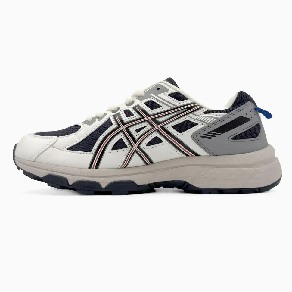 Asics Gel-Venture 6 White Navy Red
