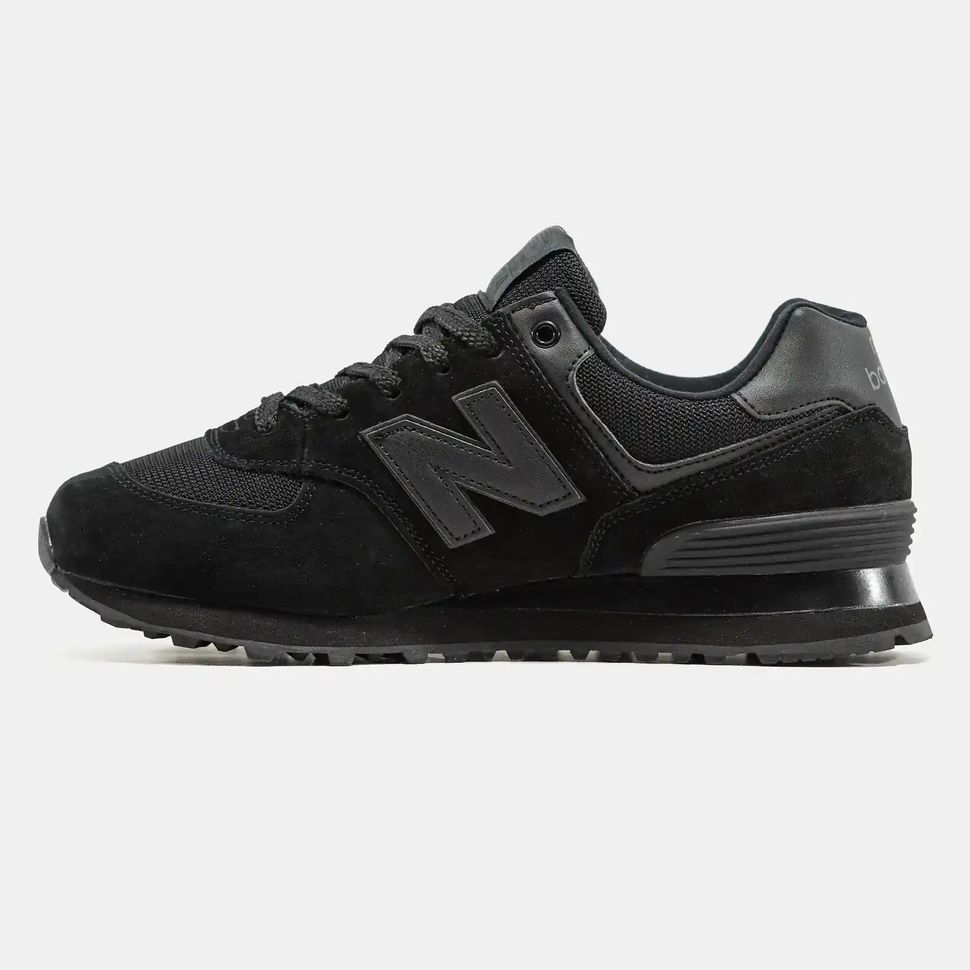 New Balance 574 Triple Black