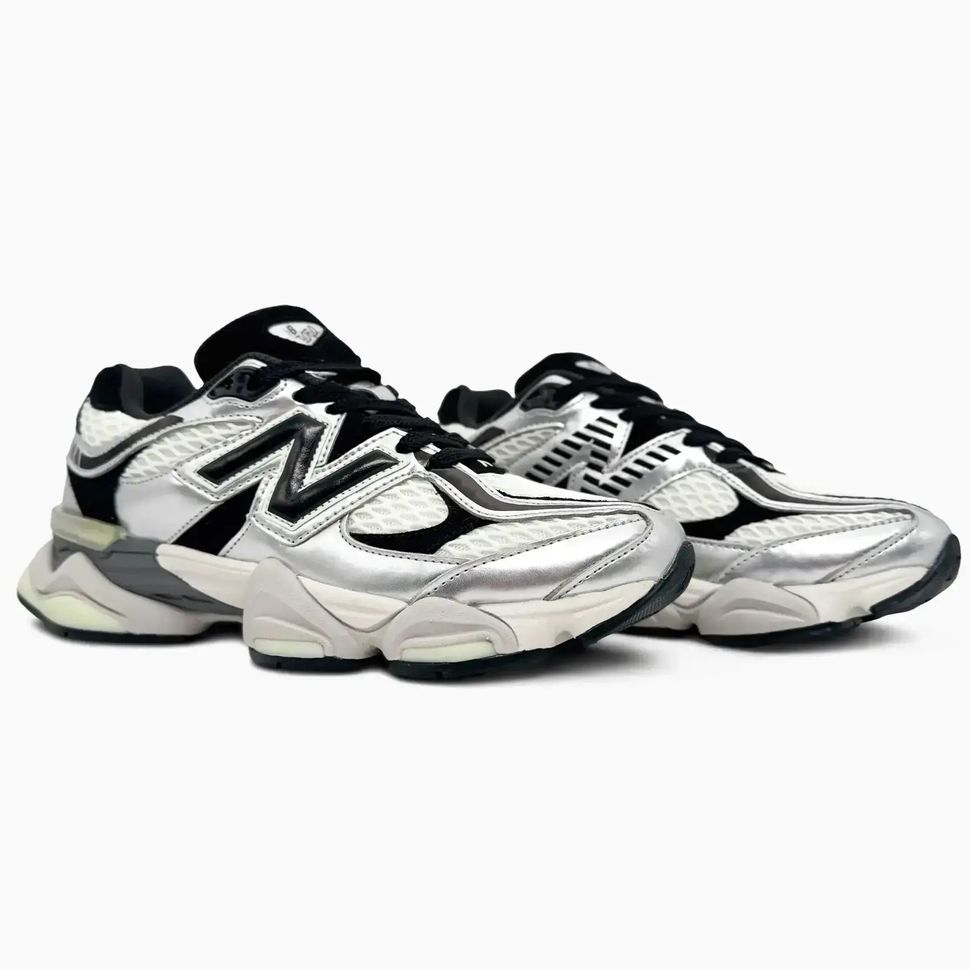New Balance 9060 Silver Black, 36