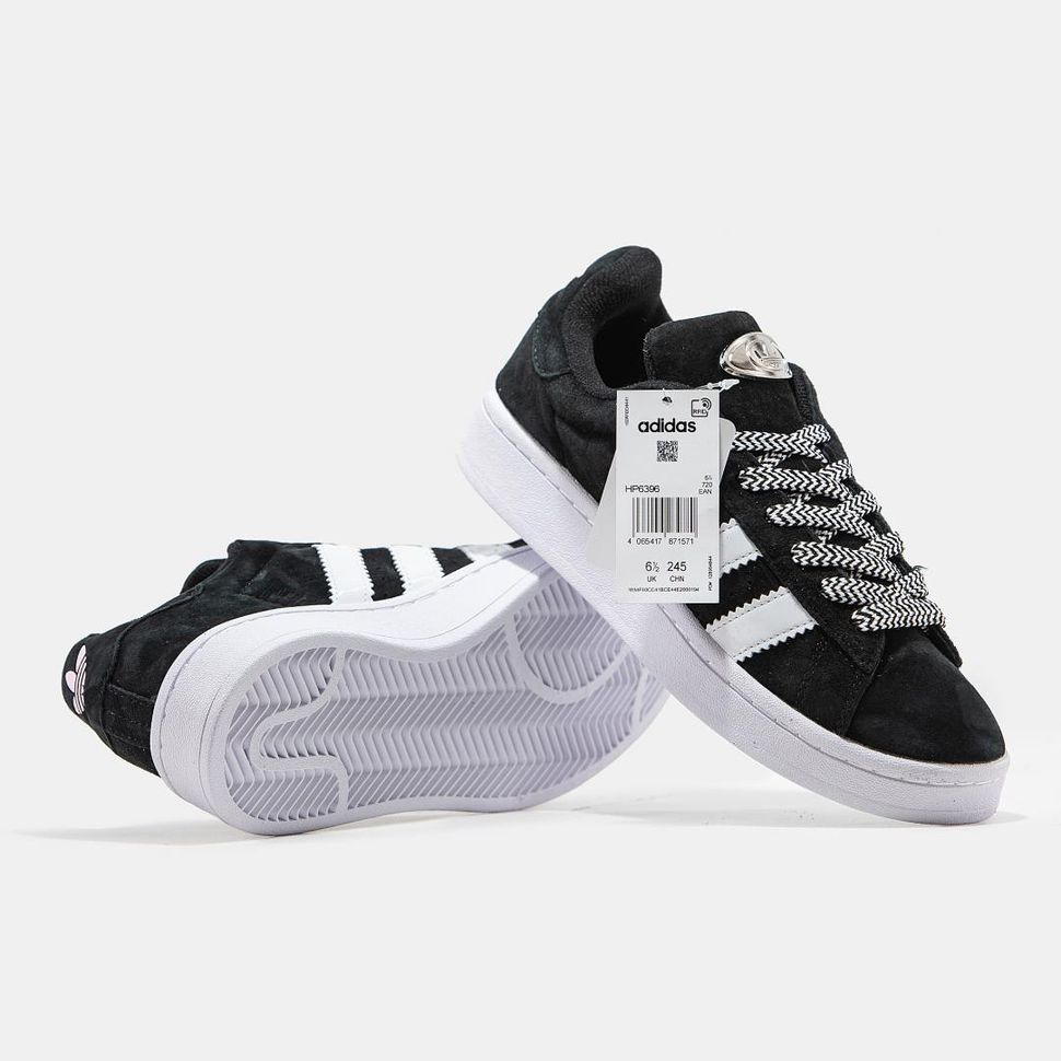 Кросівки Adidas Campus 00s Black White 2.0 9754 фото