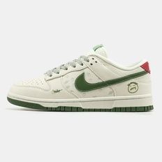 Nike SB Dunk Low White Green Red, 41
