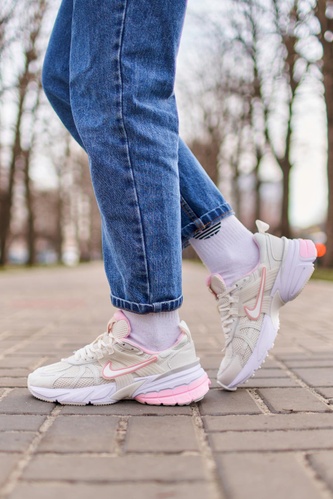 Кросівки Nike Runtekk Beige Pink 10222 фото