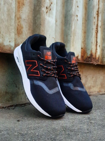 Кроссовки New Balance 247 Black Orange 3525 фото