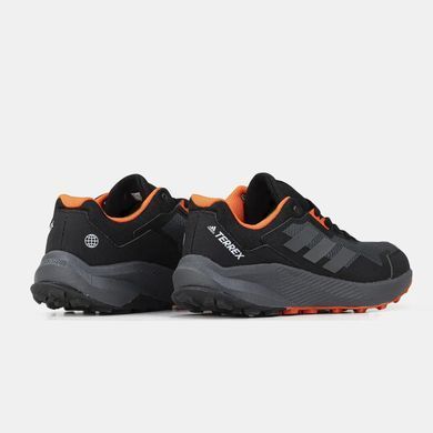 Adidas Terrex Trail Rider Black Grey Orange, розмір 41