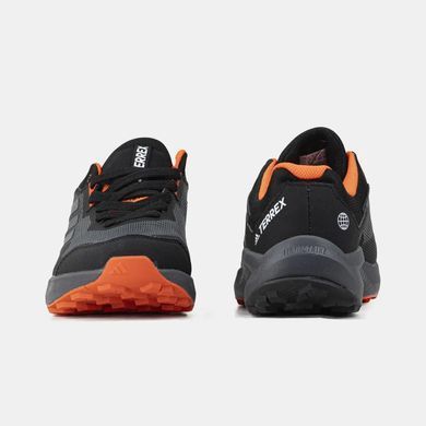 Adidas Terrex Trail Rider Black Grey Orange, розмір 41