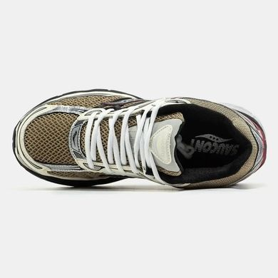 Saucony ProGrid Omni 9 Beige Burgundy Black, 40