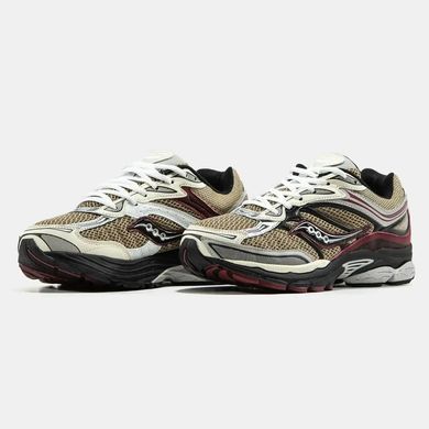 Saucony ProGrid Omni 9 Beige Burgundy Black, 40
