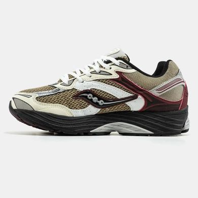 Saucony ProGrid Omni 9 Beige Burgundy Black, 40