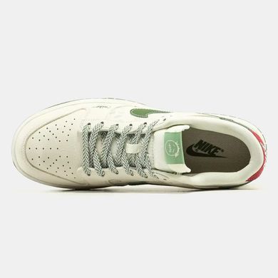 Nike SB Dunk Low White Green Red, 41