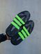 Кросівки Adidas Niteball Gray Black Lime 2633 фото 7