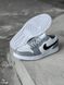 Баскетбольні кросівки Nike Air Jordan Retro 1 Low White Smoke Grey 7407 фото 10