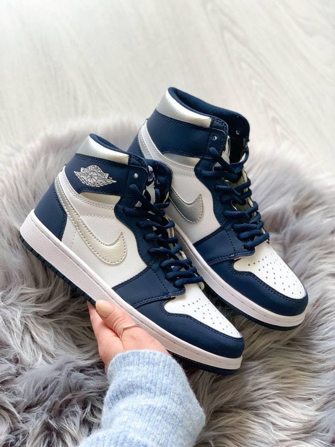 nike air jordan 1 navy blue