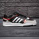 Кросівки Adidas Drop Step Black White Red 8982 фото 8