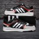 Кроссовки Adidas Drop Step Black White Red 8982 фото 6