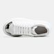 Alexander McQueen Oversized White Silver, 36