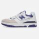 New Balance 550 White Purple