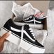 Vans Old Skool Platform Black White, 38