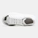Alexander McQueen Oversized White Silver, 36