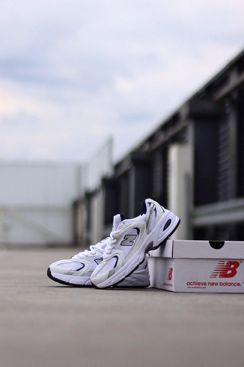 Кроссовки New Balance 530 White Silver Navy Blue 3567 фото