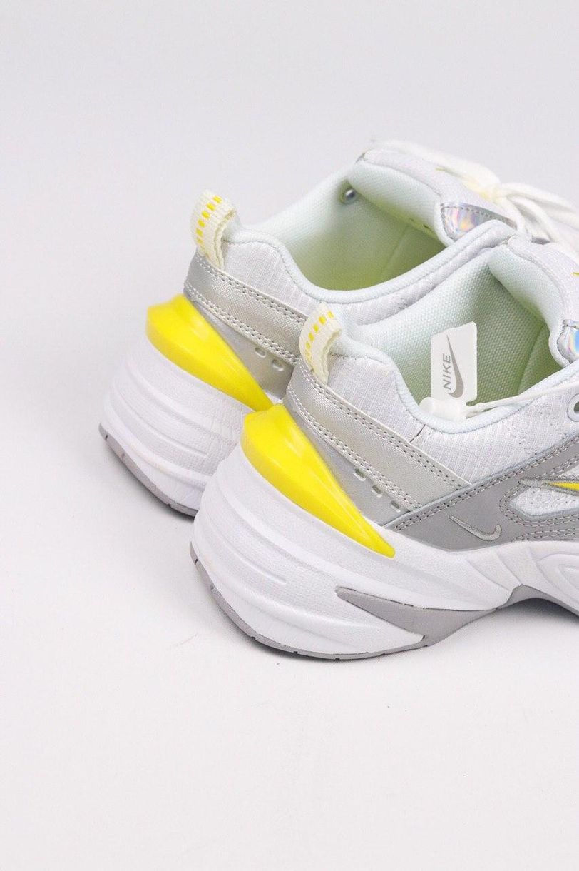 Кросівки Nike M2k Tekno Grey Dynamic Yellow 7576 фото