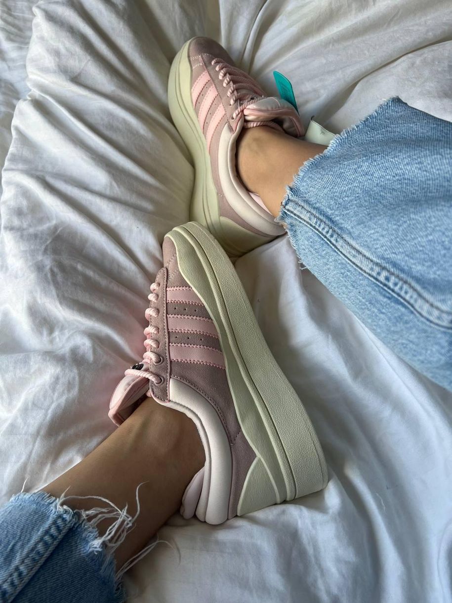 Кросівки Adidas Campus x Bad Bunny Pink Premium 9659 фото