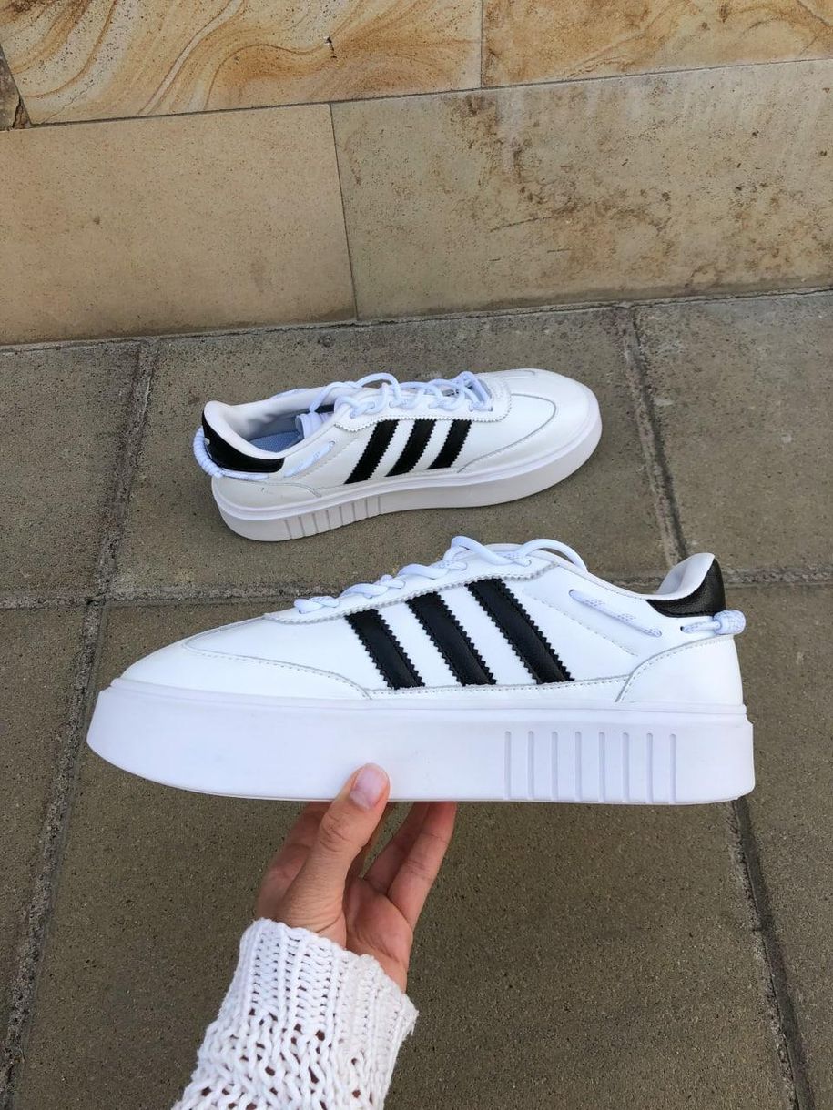 Кроссовки Adidas Ivy Park White Black 8136 фото