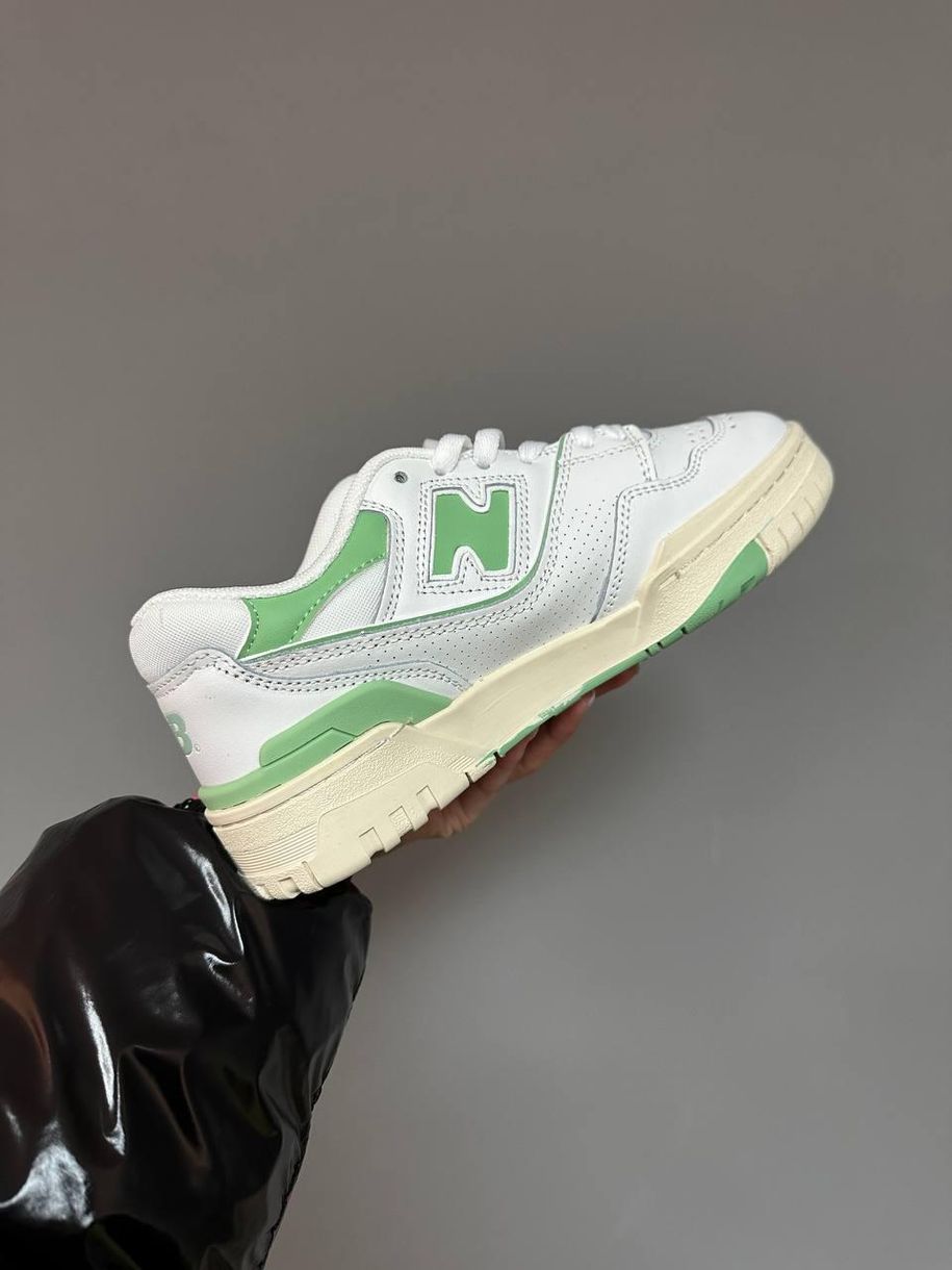 Кросівки New Balance 550 White Green v2 6352 фото