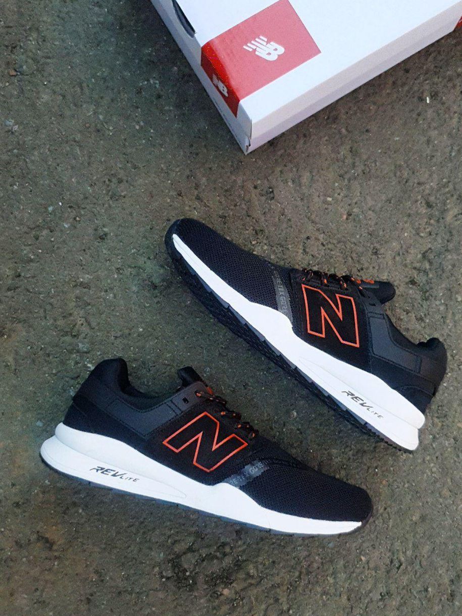 Кроссовки New Balance 247 Black Orange 3525 фото