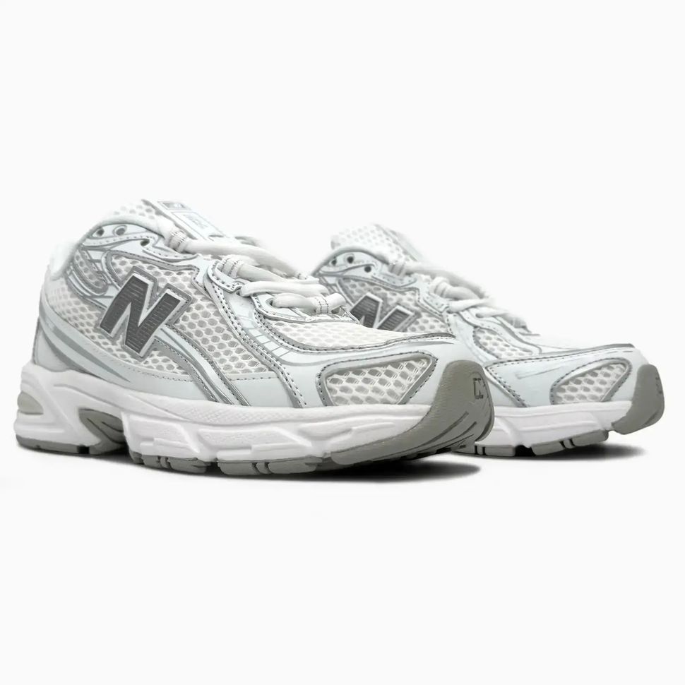 New Balance 740 Triple White Silver