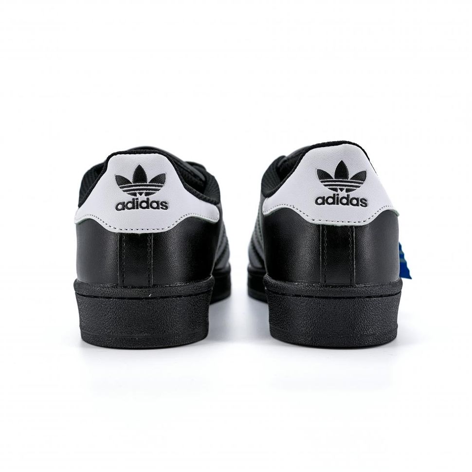 Кросівки Adidas Superstar Black White 2 2892 фото