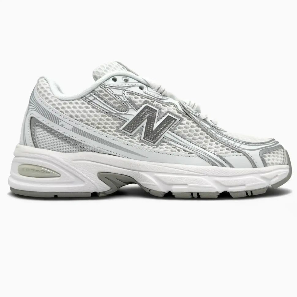 New Balance 740 Triple White Silver