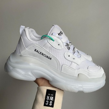 Кроссовки Balenciaga Triple S Clear Sole White v2 3464 фото