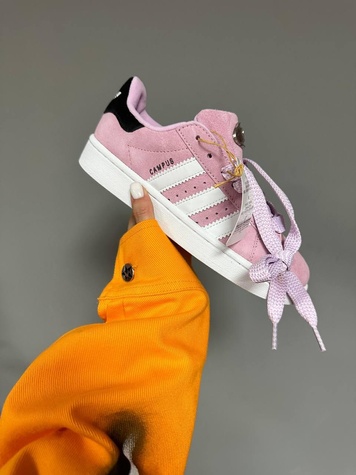Кросівки Adidas Campus Pink White 9445 фото