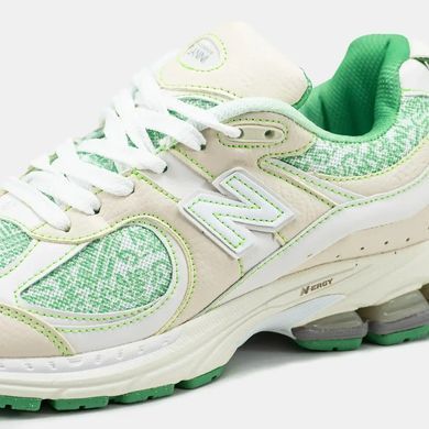 New Balance 2002R x GANNI White Green Print