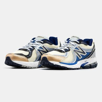 New Balance 860v2 Aime Leon Dore Cream Blue Black