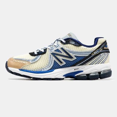 New Balance 860v2 Aime Leon Dore Cream Blue Black