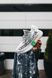 Кросівки Adidas Yeezy Boost 350 Grey Dior (Рефлективные шнурки) 2967 фото 6