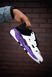 Кросівки Adidas Niteball White Black Violet 2627 фото 8