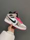 Nike Air Jordan 1 Retro High Black Pink 6608 фото 2