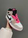 Nike Air Jordan 1 Retro High Black Pink 6608 фото 3