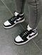 Nike Air Jordan 1 Retro High Black White 2 6709 фото 8