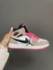 Nike Air Jordan 1 Retro High Black Pink 6608 фото 9