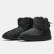 UGG Classic Mini Zip Black Suede, 36