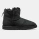 UGG Classic Mini Zip Black Suede, розмір 36